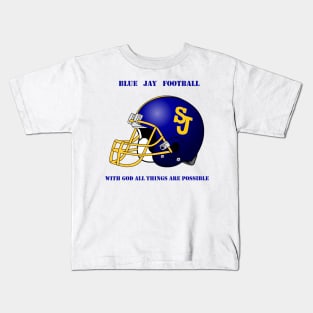 Delphos St. John's Football - With God Kids T-Shirt